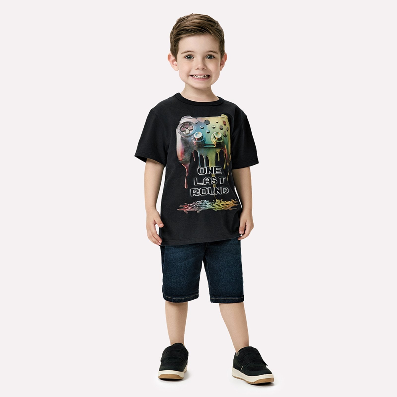 Infantil – Camiseta Menino Estampa Kyly