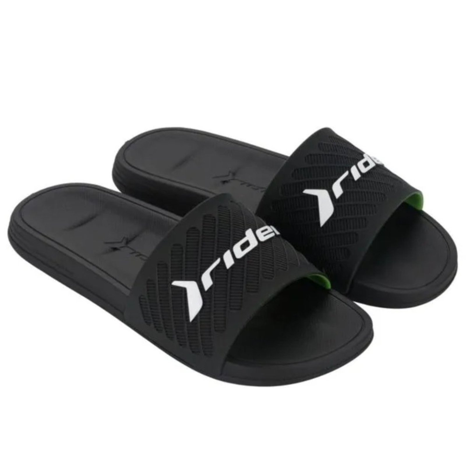 Chinelo Slide Rider Free Ii 12323 Grendene Preto