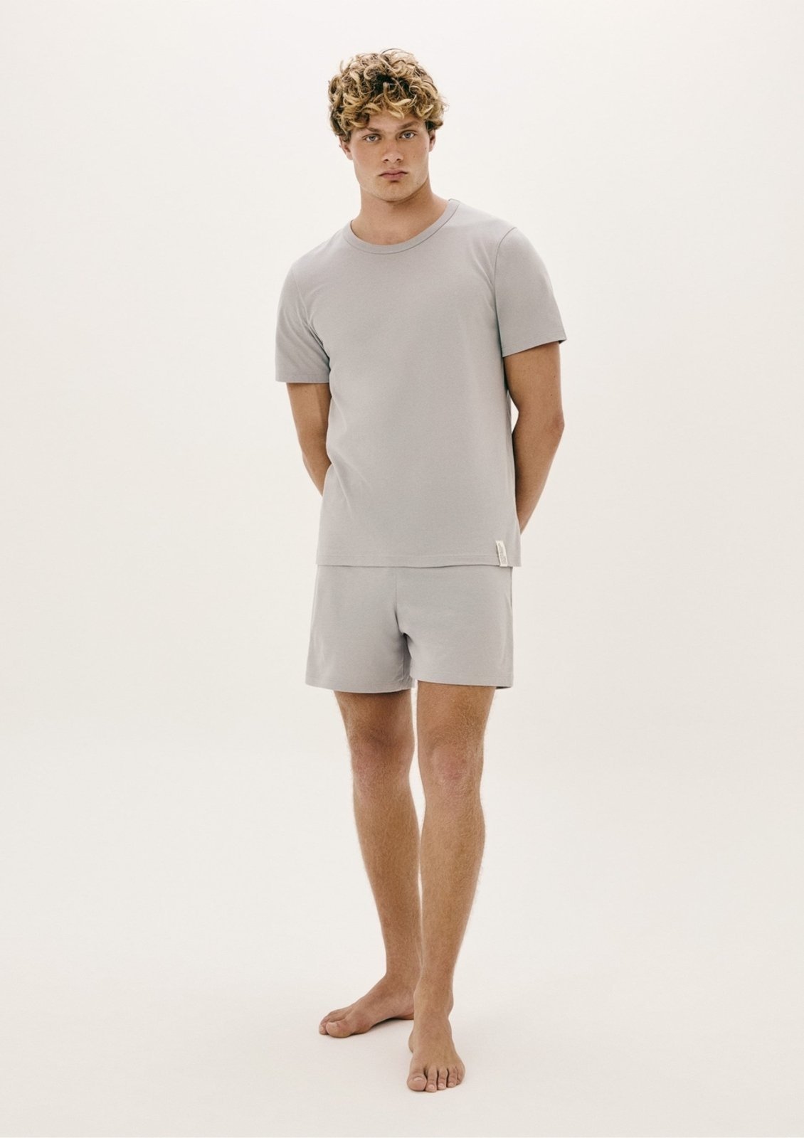 Pijama Curto Masculino Em Malha Flamê Hering