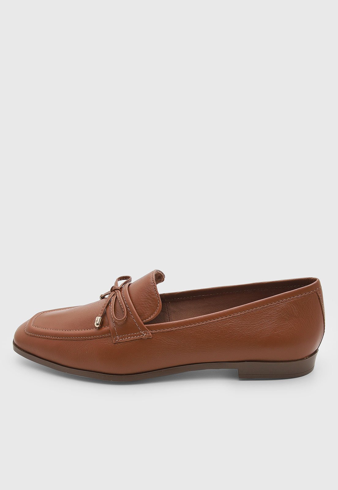 Mocassim Feminino Jorge Bischoff Couro Marrom