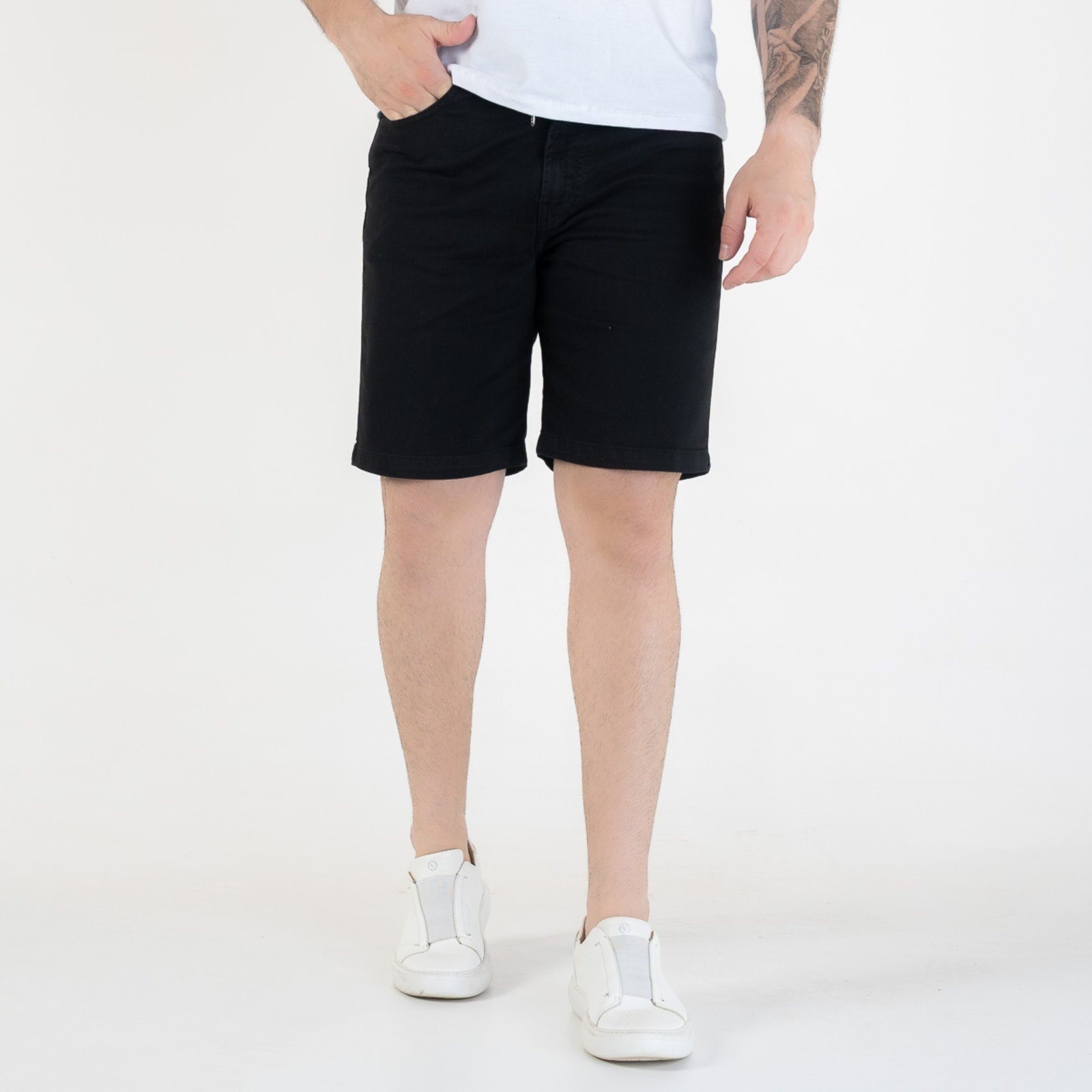 Bermuda Ellus 5 Pockets Preta