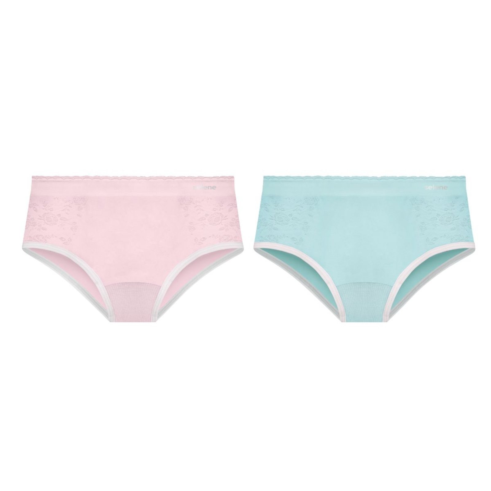 Kit 2 Calcinhas Tanga Juvenil Sem Costura Selene