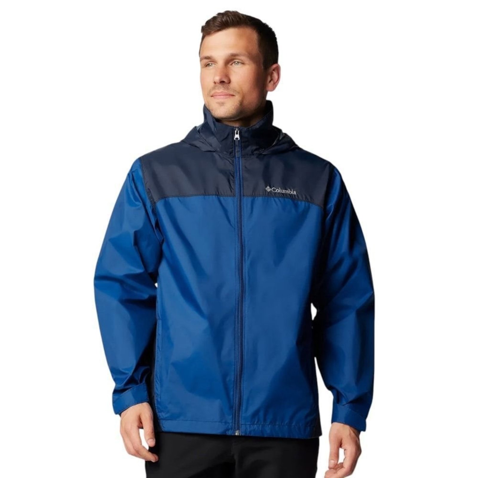 Jaqueta Columbia Glennaker Lake II Rain Masculina - Azul - Columbia