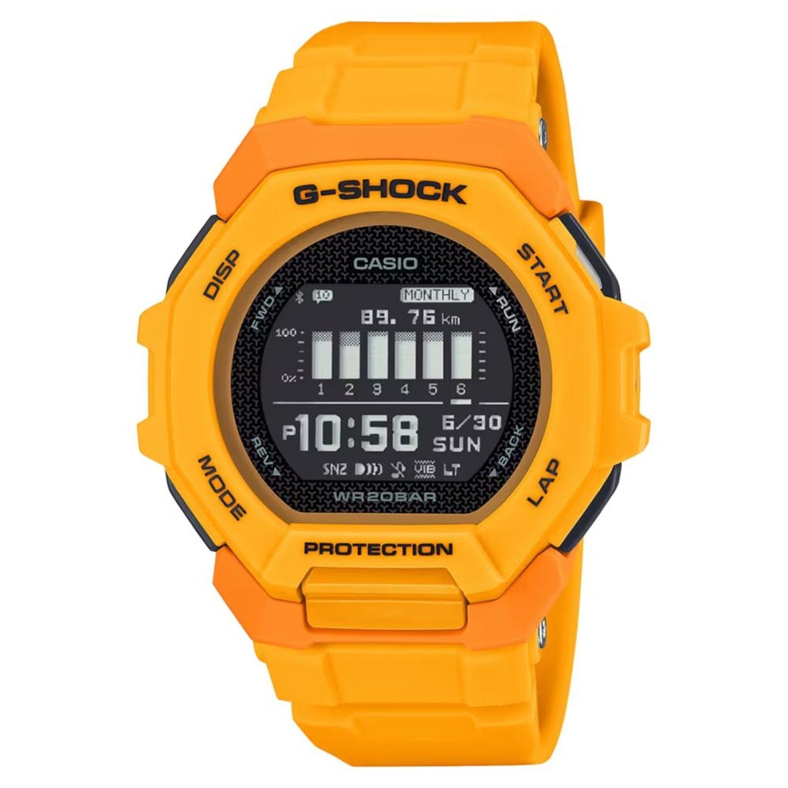 Relógio G-Shock GBD-300-9DR Laranja