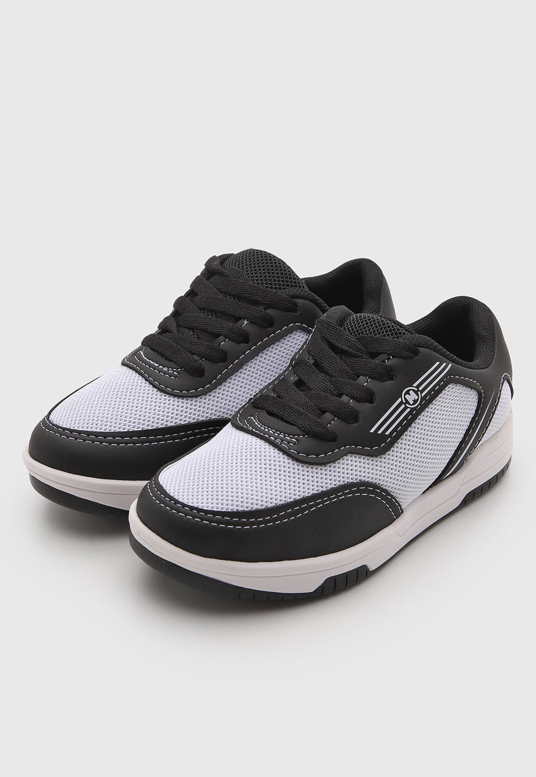 Infantil - Tênis Molekinho Casual Têxtil Preto