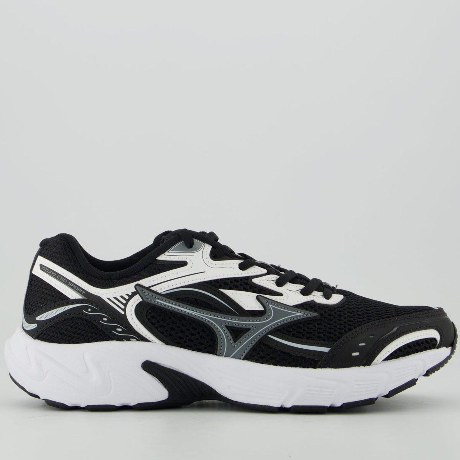 Tênis Mizuno CSD Sport Preto e Branco