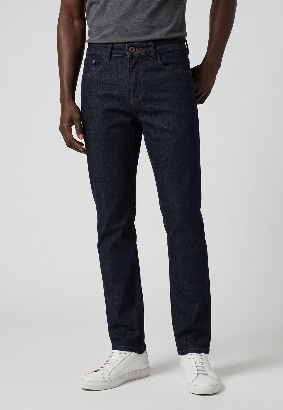 Calça Jeans Masculina Aramis Reta Azul Escuro