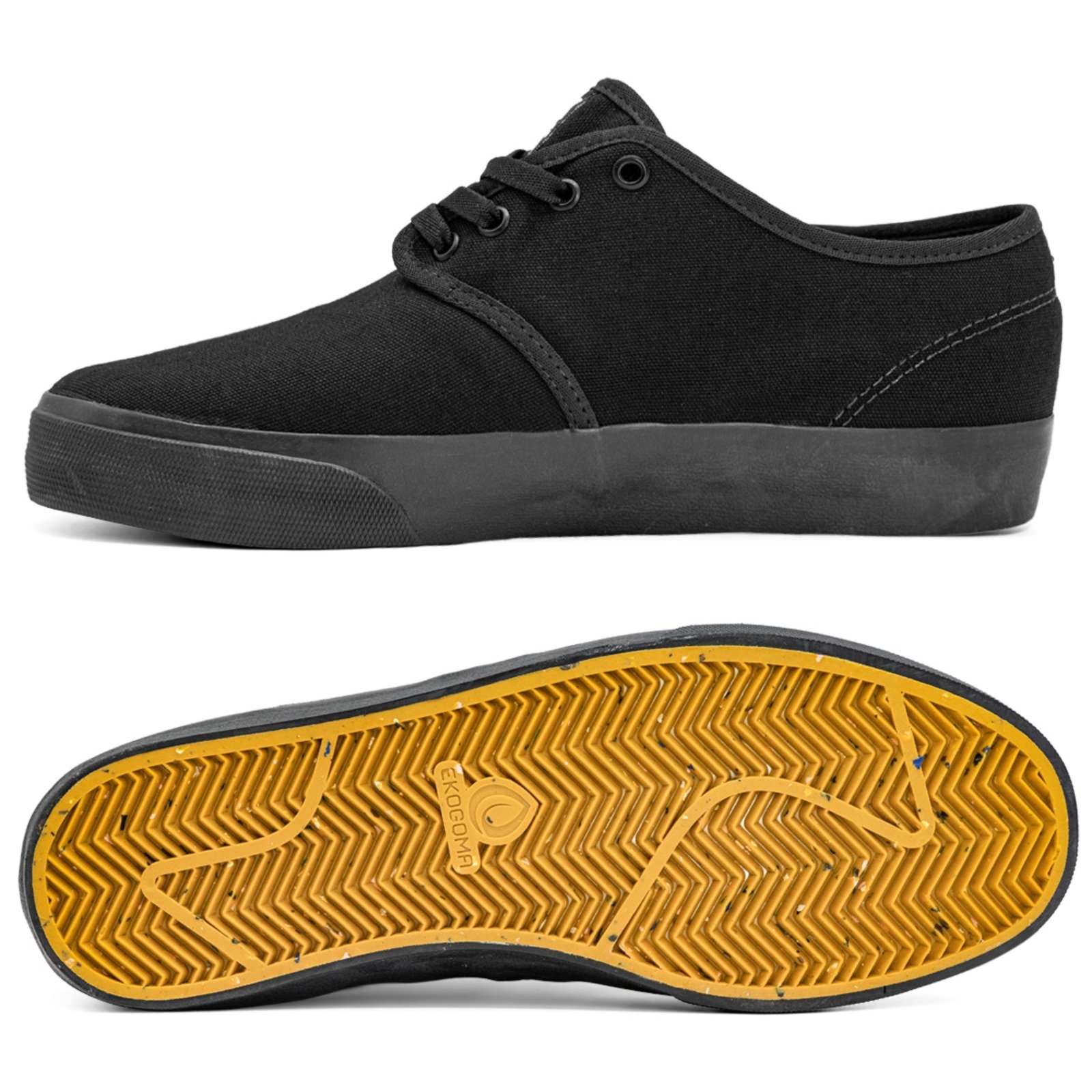 Vista 3 Tênis Qix NB Vulcanizado Unissex preto Qix preto