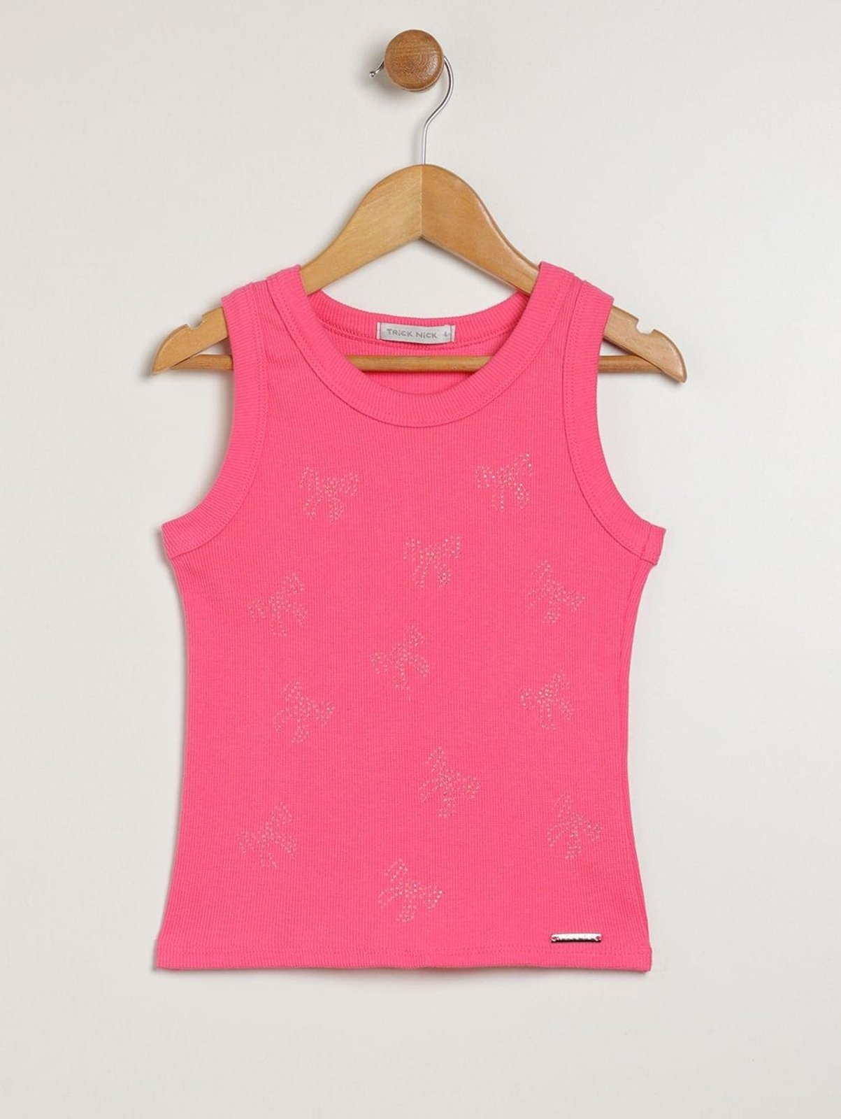 Infantil - Blusa Manga Curta Para Menina - ROSA