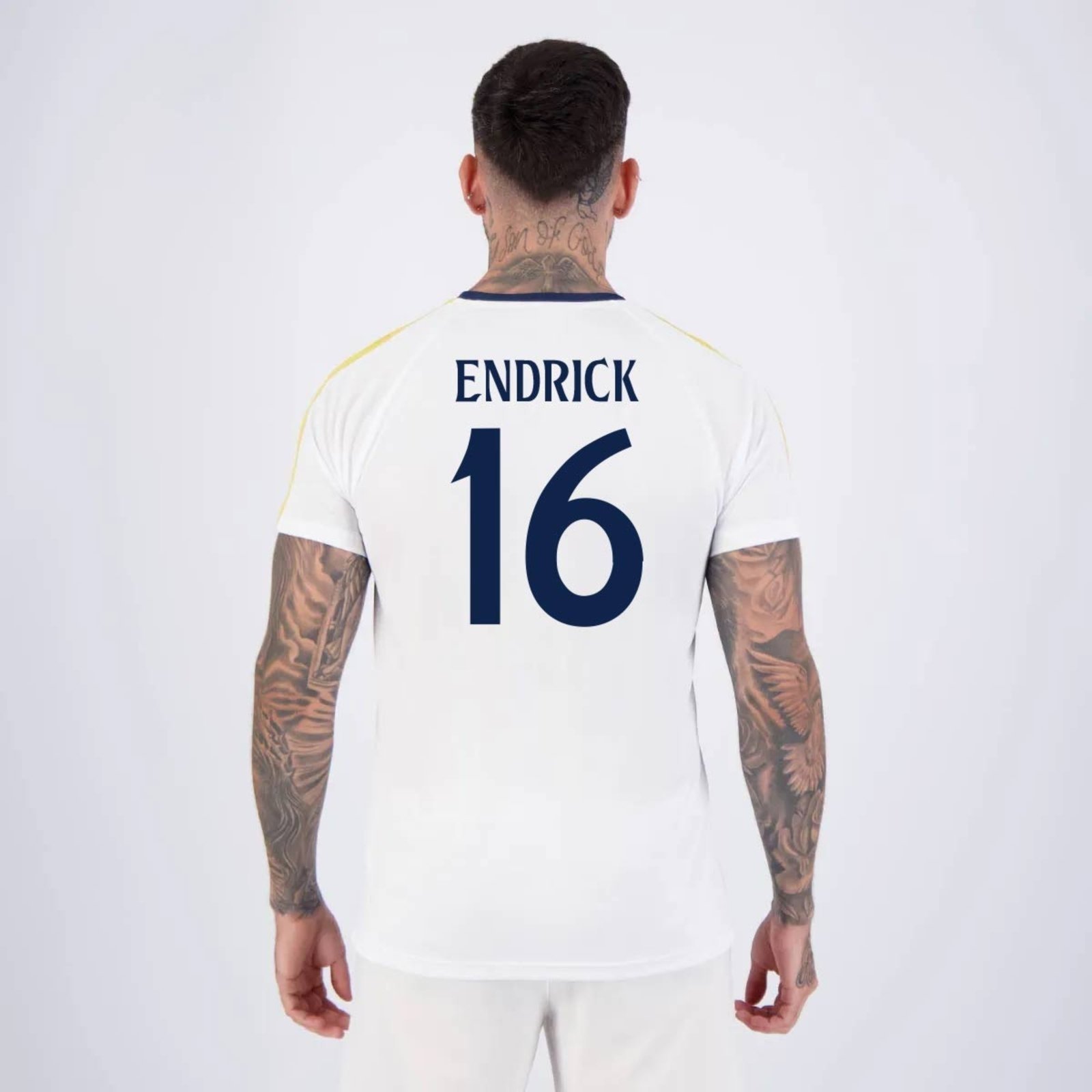Camisa Real Madrid Endrick 16 Branca