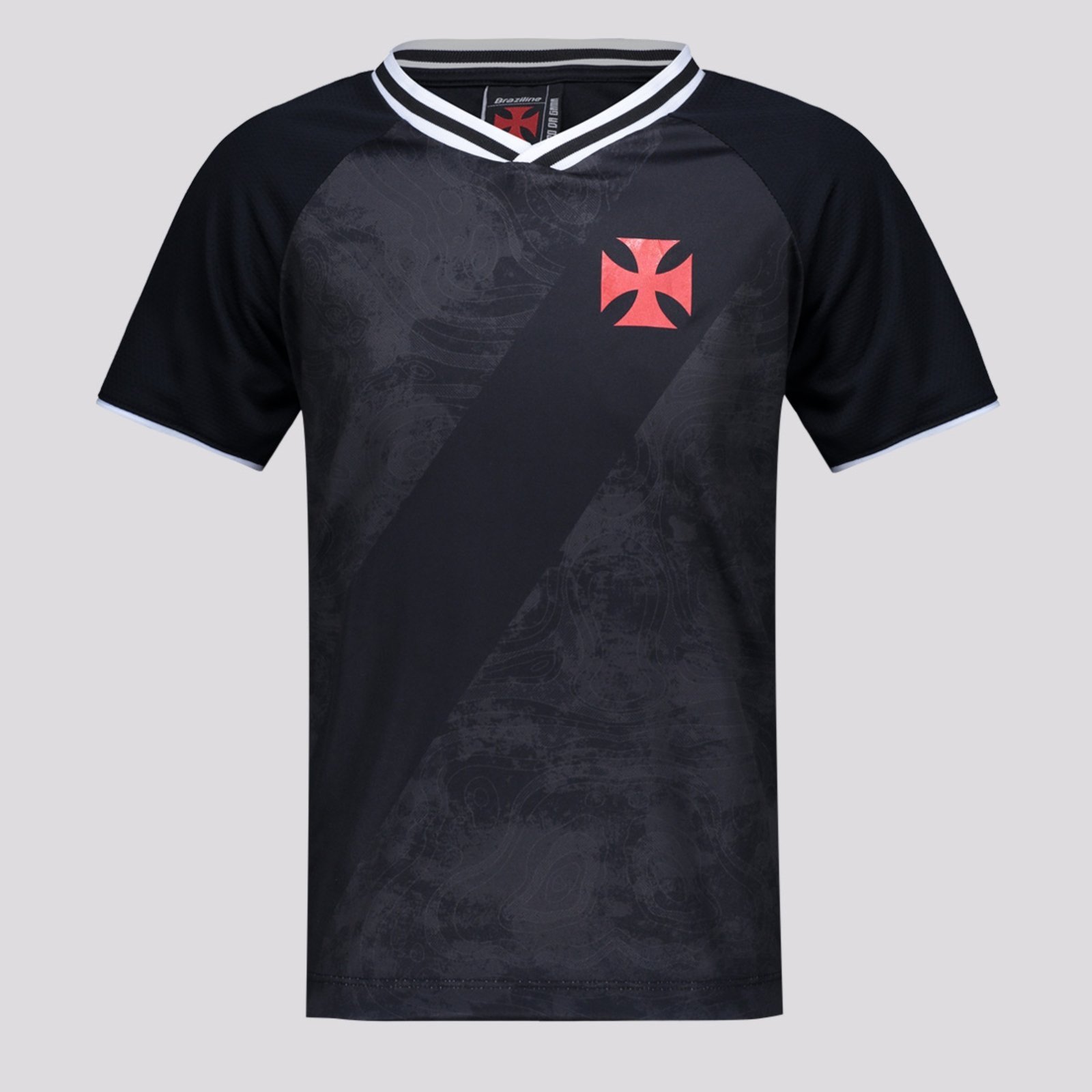 Camisa Vasco Ponto Preta