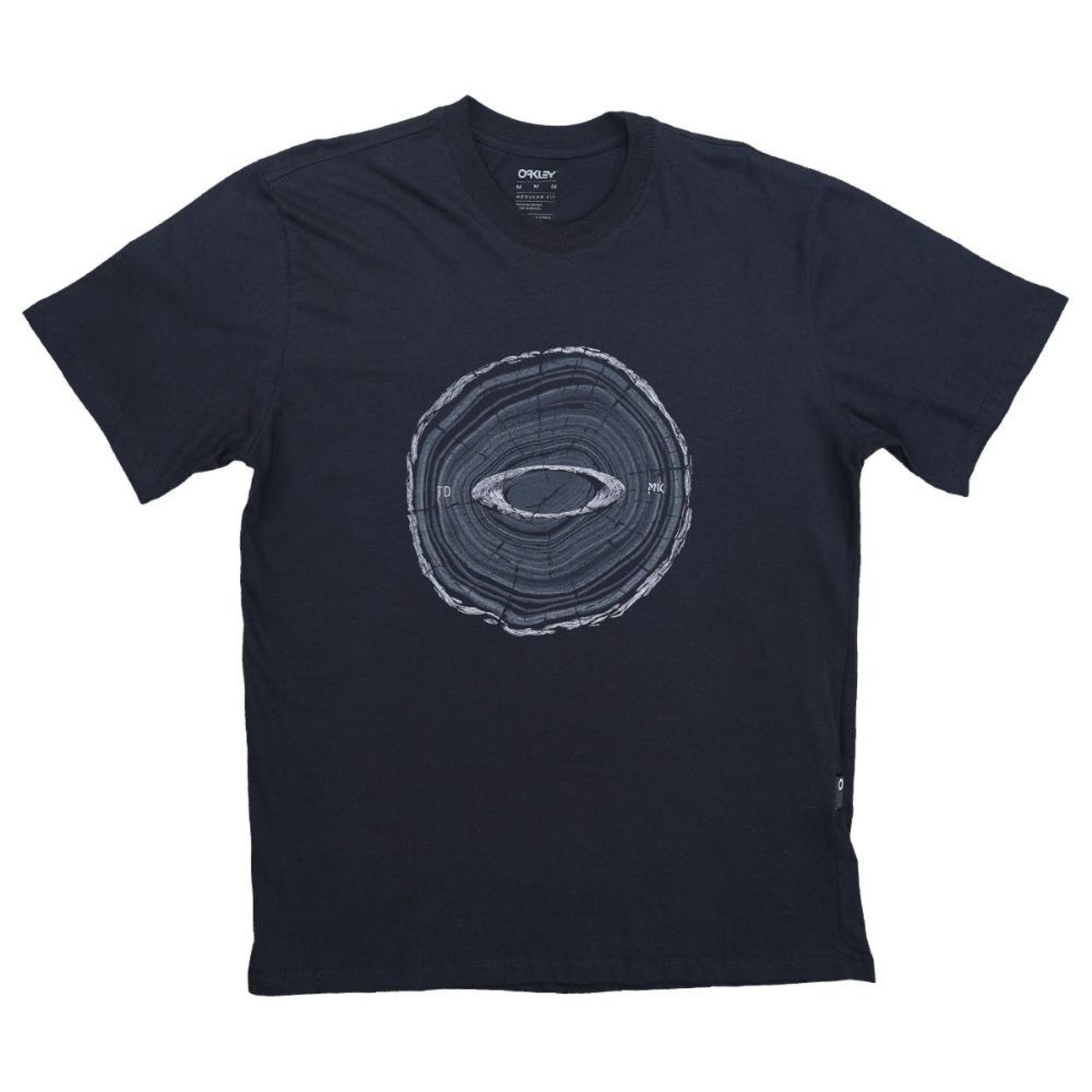 Camiseta Oakley Woody Ellipse Blackout Masculina - Blackout - G Preto