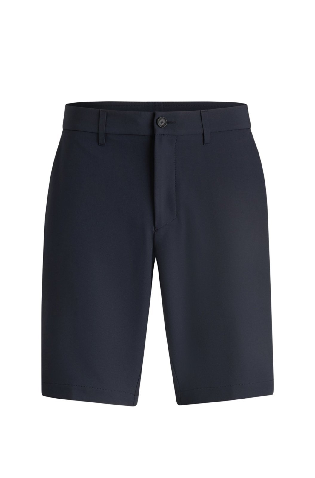 Vista 2 Shorts De Ajuste Slim Em Tecido Elástico Recouronte À Água Boss azul Boss azul