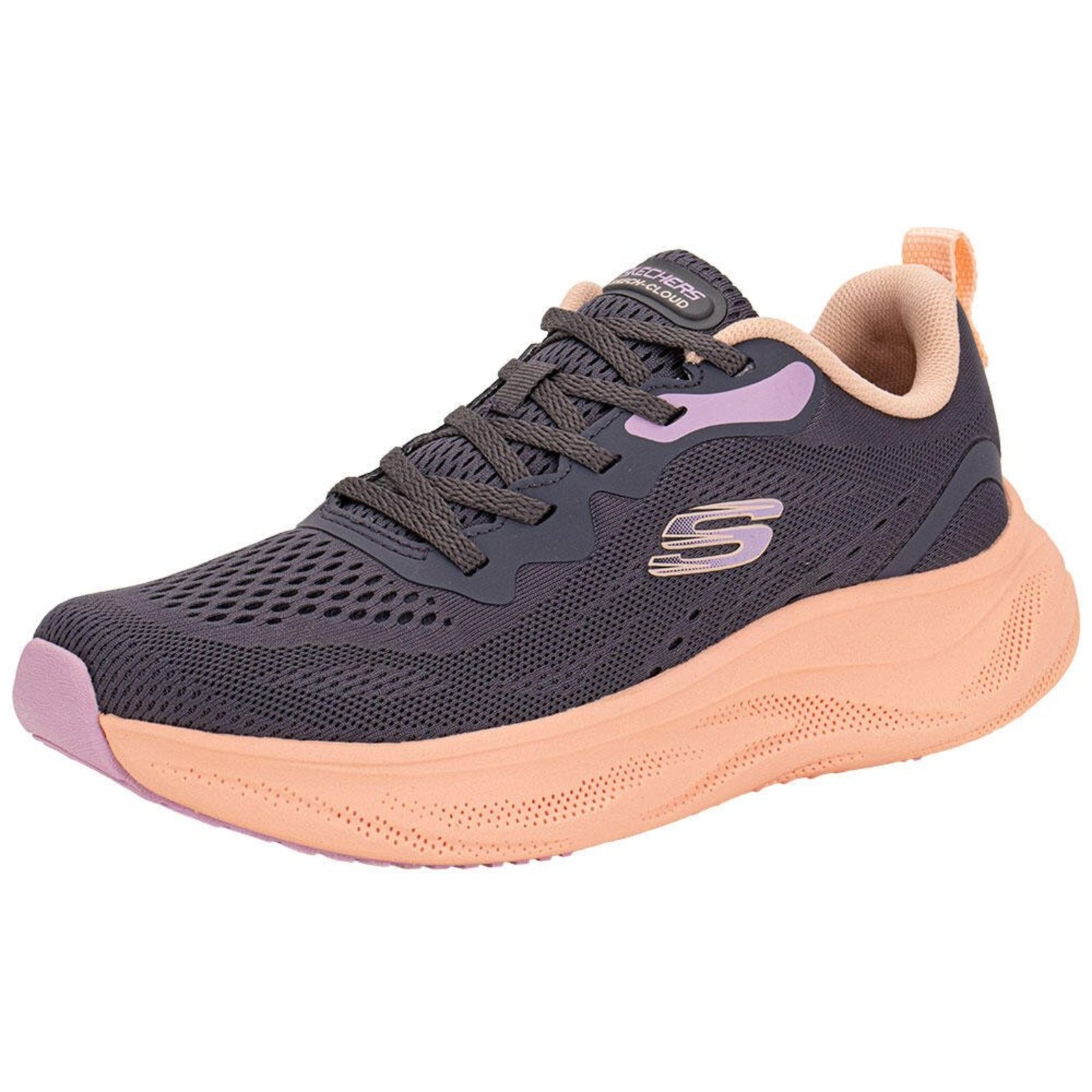 Tênis Feminino Cloud Gentle Glow Skechers 150561 5670561 Cinza