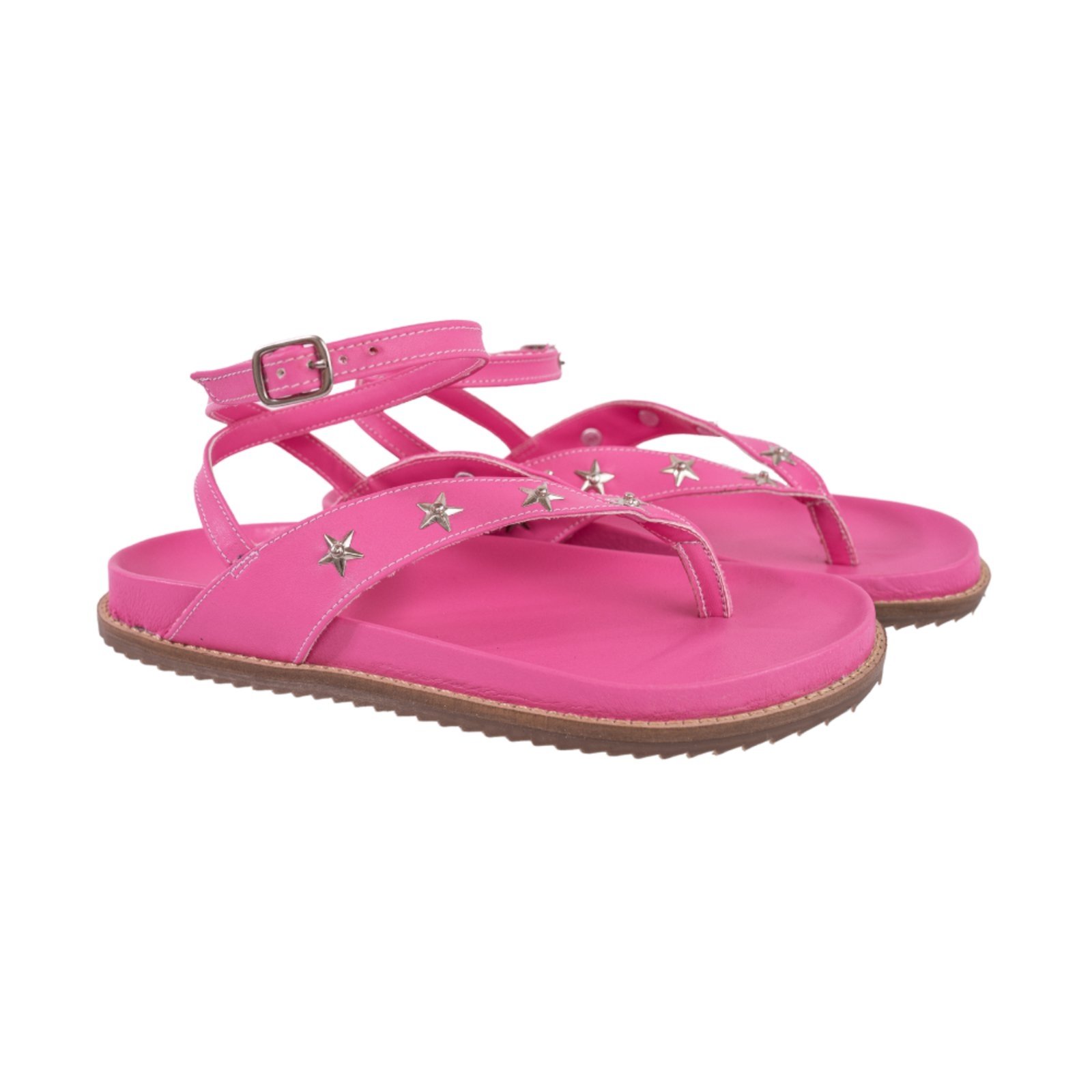 Sandalia Papete Rasteira Flat Azaleia Kuento Shoes