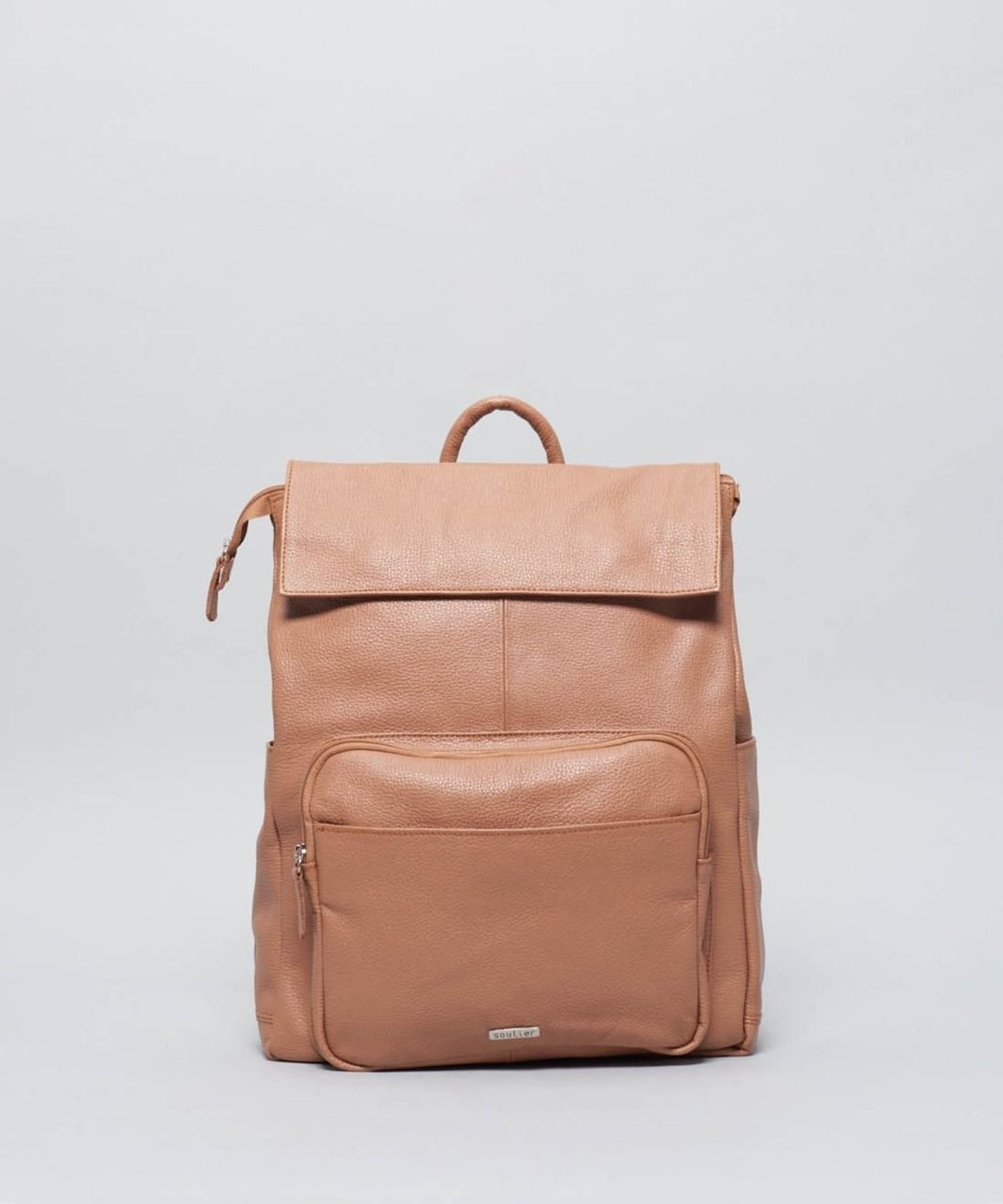 Mochila Couro Gabi - Caramelo u - caramelo
