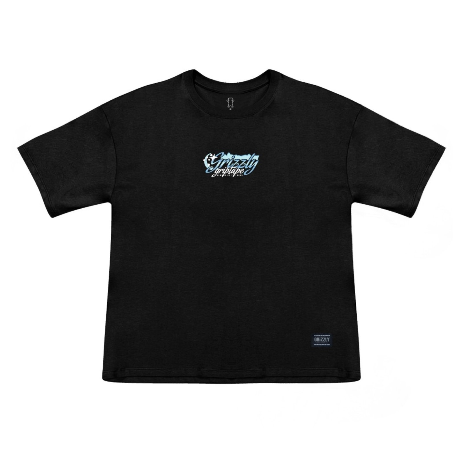 Camiseta Grizzly Script Oversized Tee - V26GRC12 - BLACK