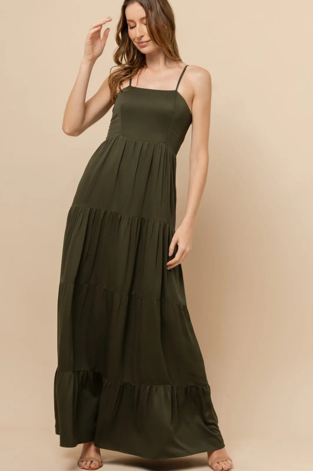 Vestido Ana - Verde Cactos