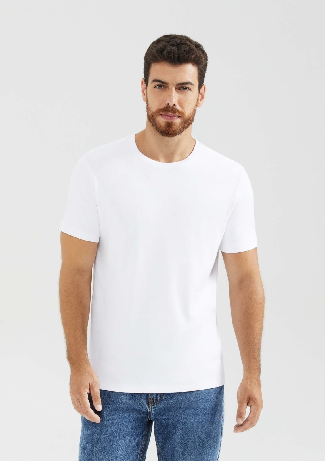 Camiseta Masculina Manga Curta Super Cotton Pima Hering