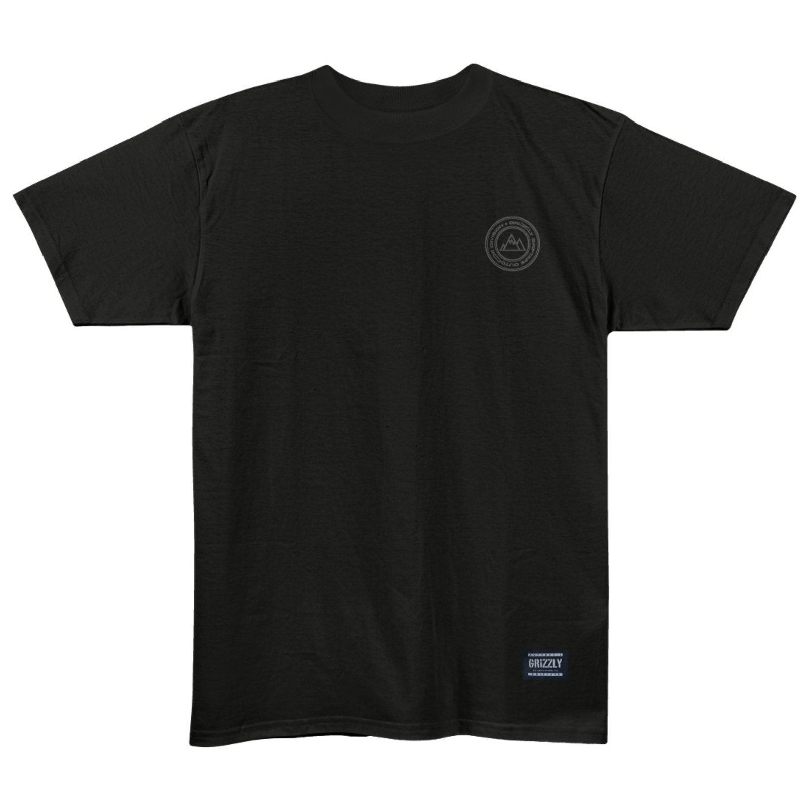 Camiseta Grizzly Morning View Tee - BLACK
