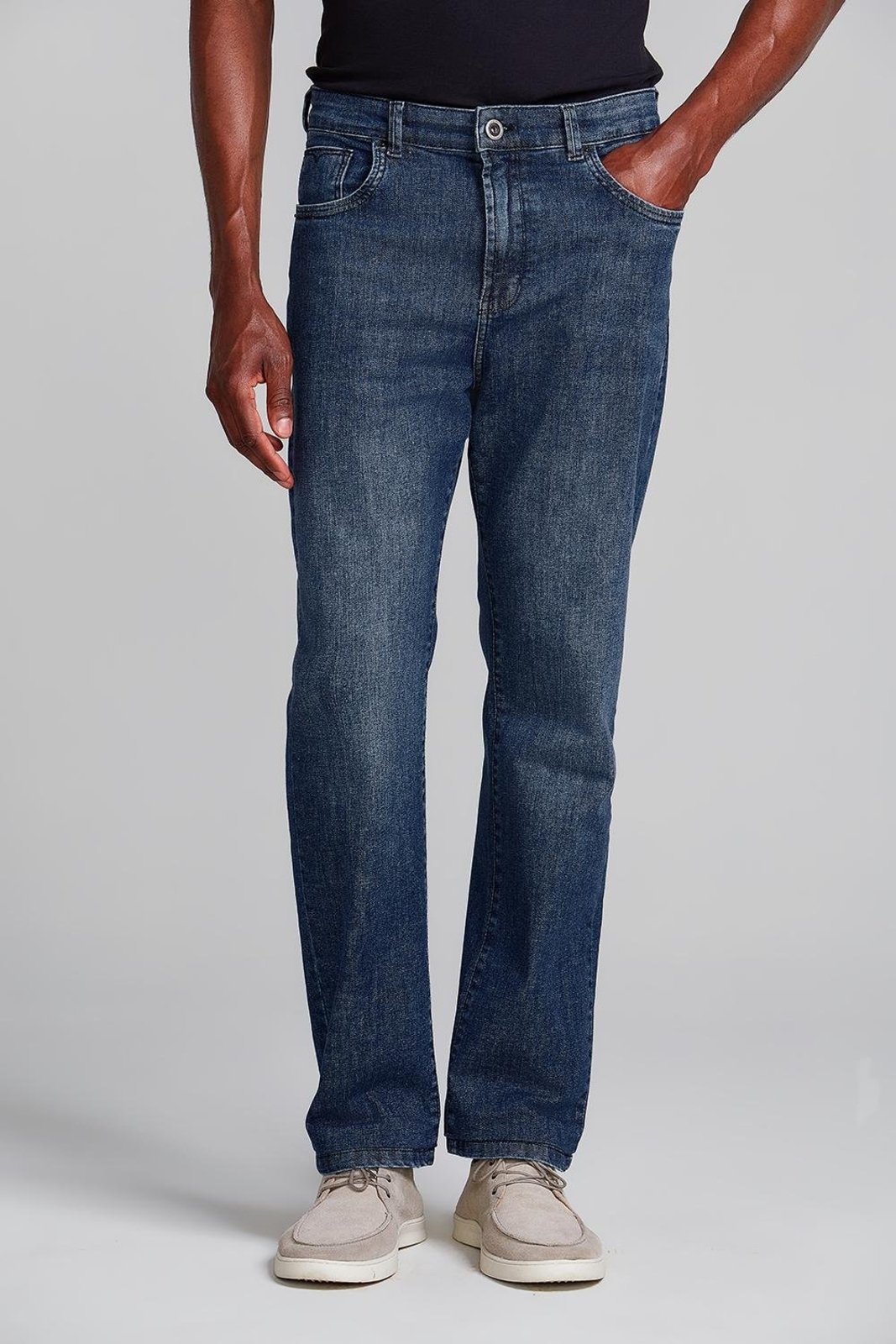 Calça Jeans Comfort, 014179 Azul