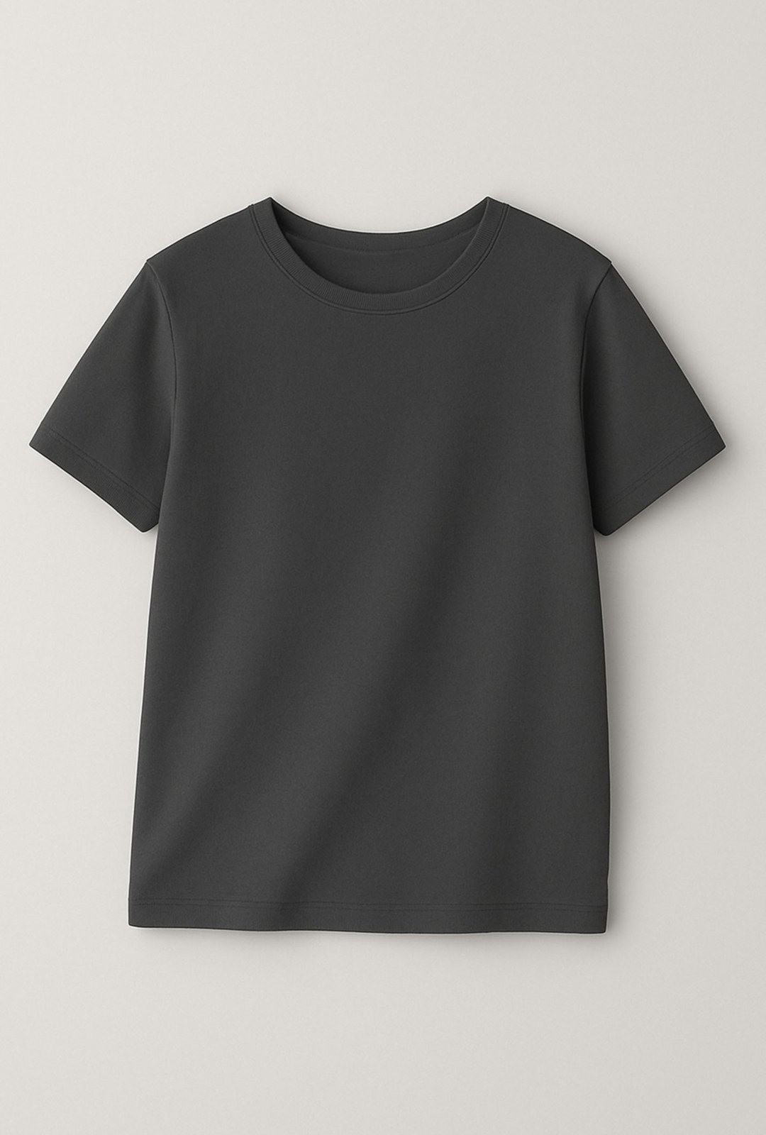 Vista 2 Infantil - Camiseta T-shirt Algodão Básica Chumbo - 3 ao 14 - Look Look Infantil multicolorido Look Infantil multicolorido