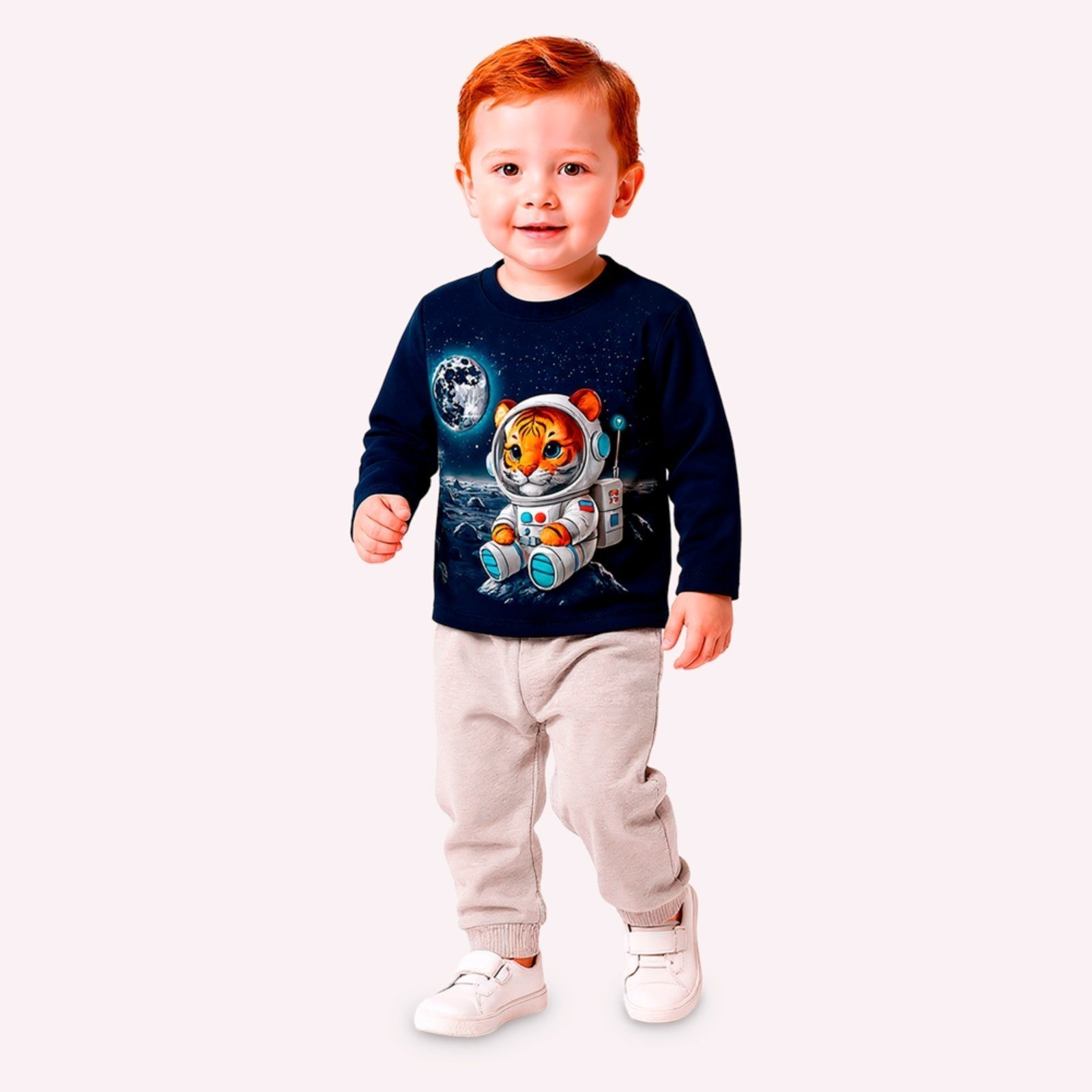 Infantil - Conjunto Menino Astronauta Kyly