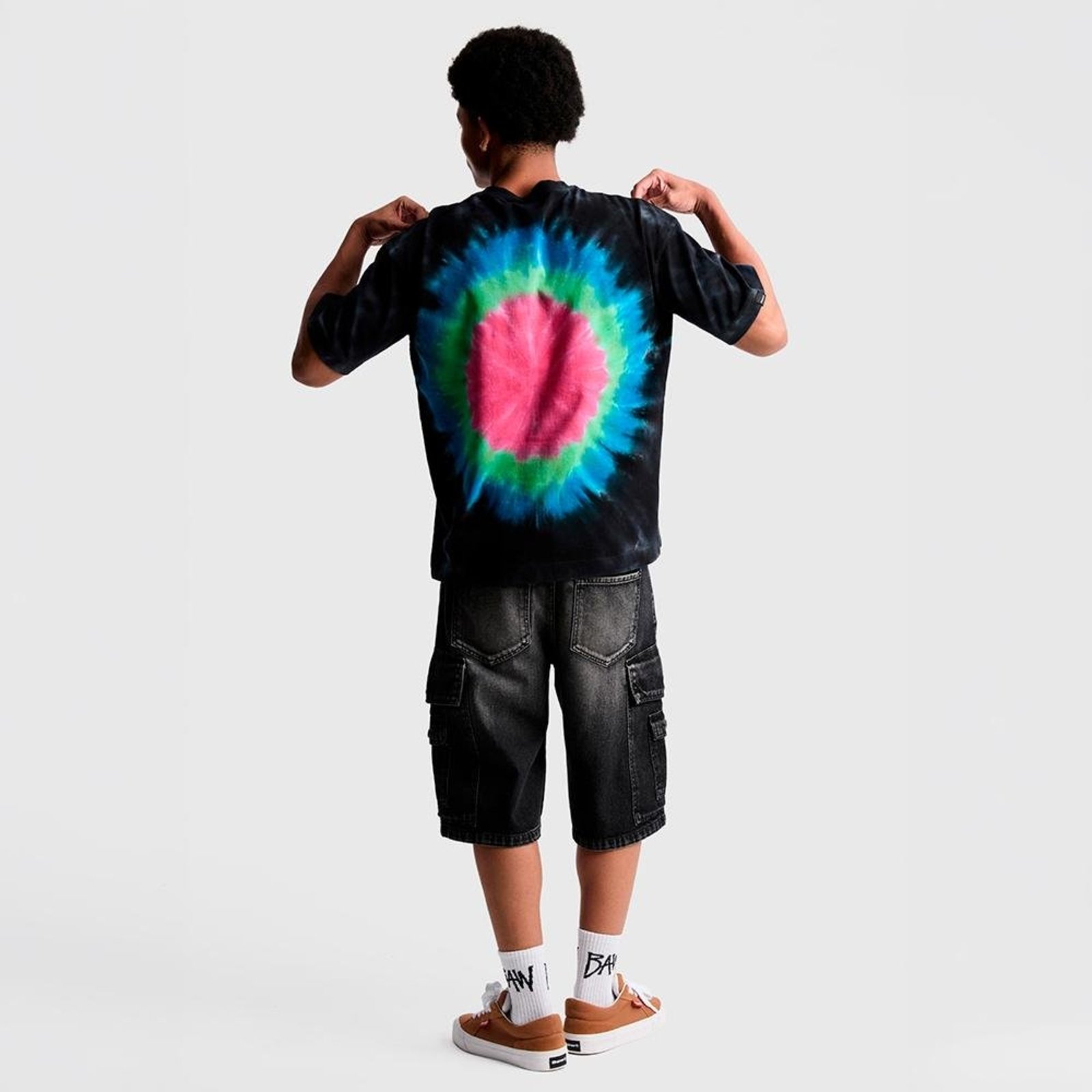 Camiseta Oversized Baw Pss Pss Preto