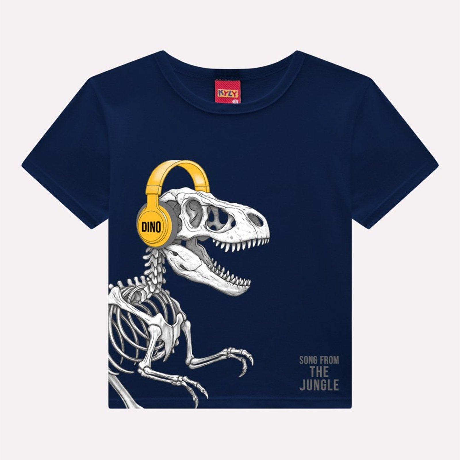 Infantil - Camiseta Menino Dinossauro Kyly