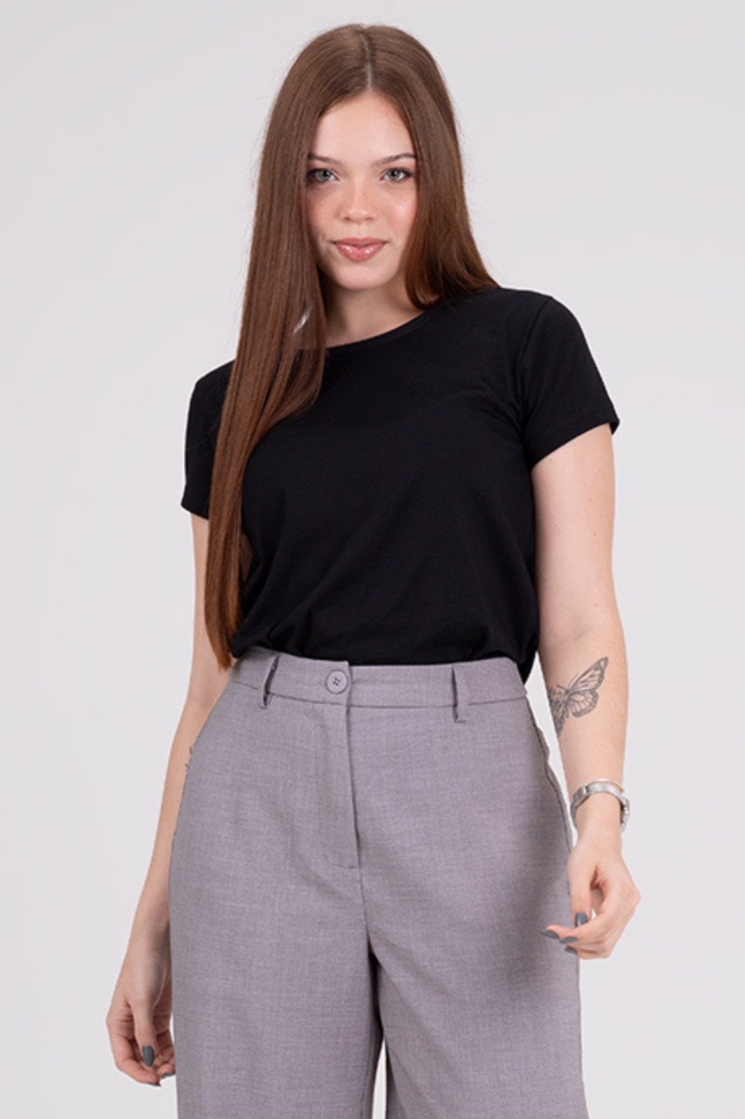 Vista 3 Kit 3 Blusas Básicas Adulto VIDA COSTEIRA branco VIDA COSTEIRA branco