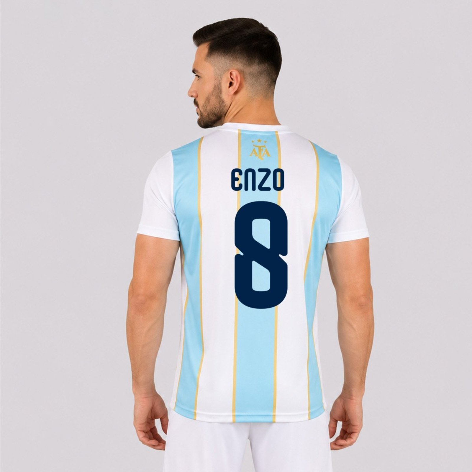 Camisa Argentina Classic 8 Enzo