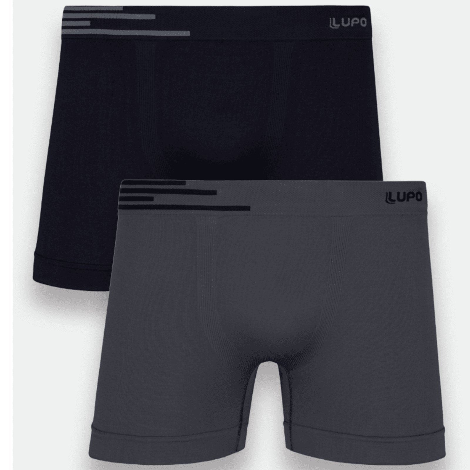 Cueca Lupo Boxer Microfibra Sem Costura 436-088 C/2
