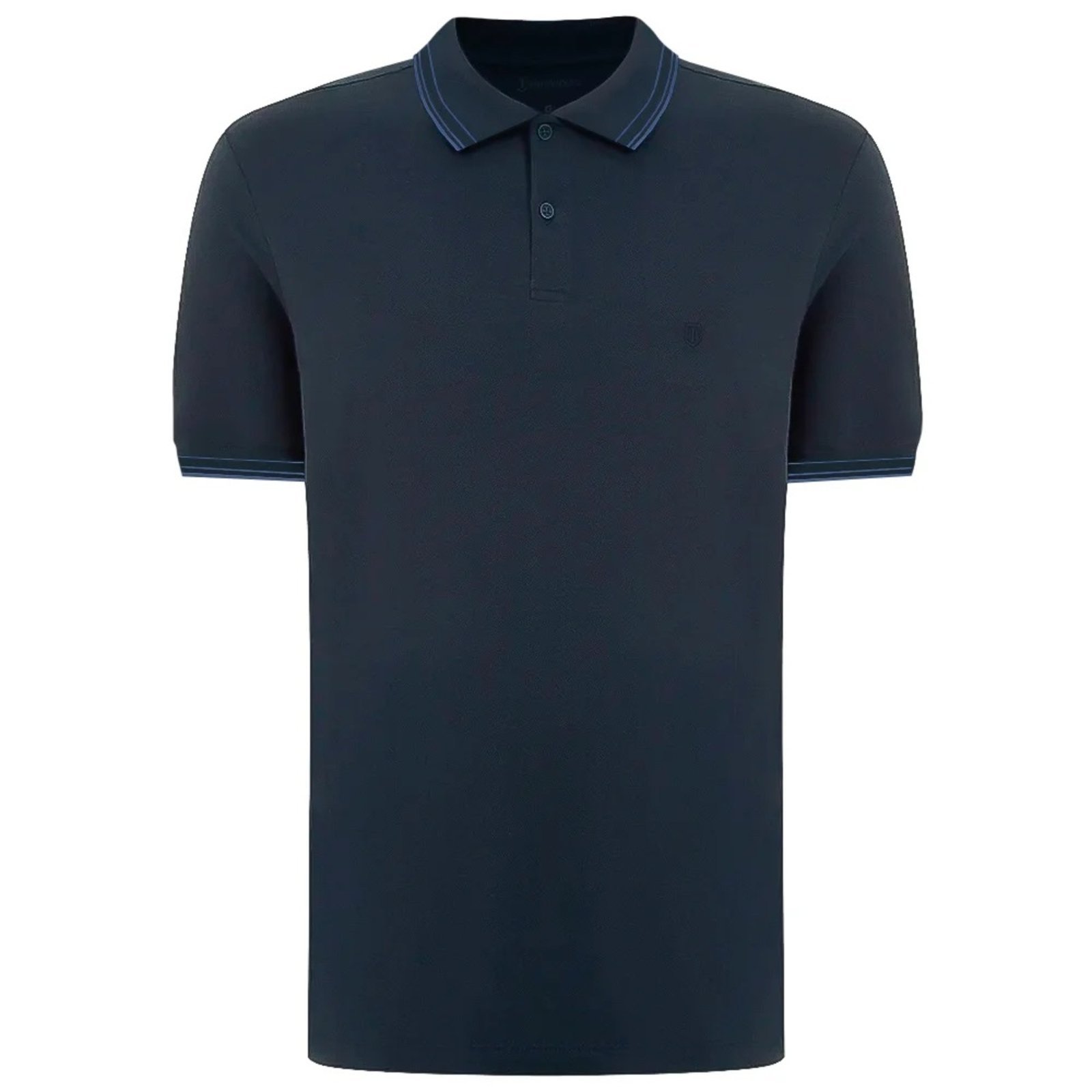 Camisa Polo Individual Slim Friso Pr27 Marinho Masculino