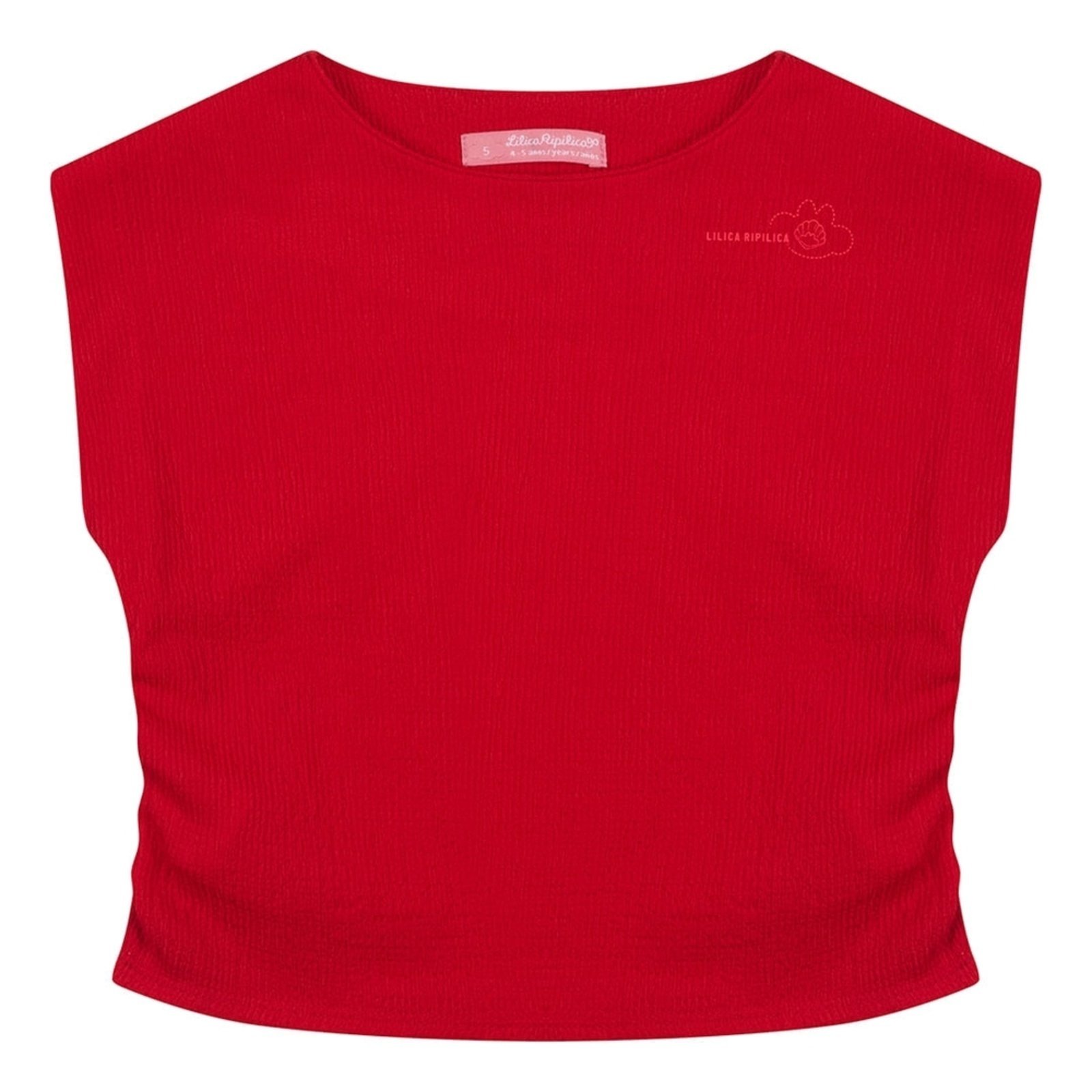 Infantil - Blusa Regata Canelada Feminina Lilica Ripilica