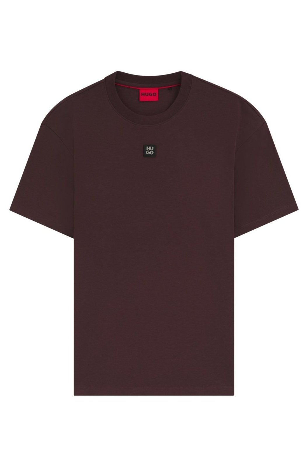 Camiseta De Ajuste Regular De Algodão Entrelaçado Com Logo