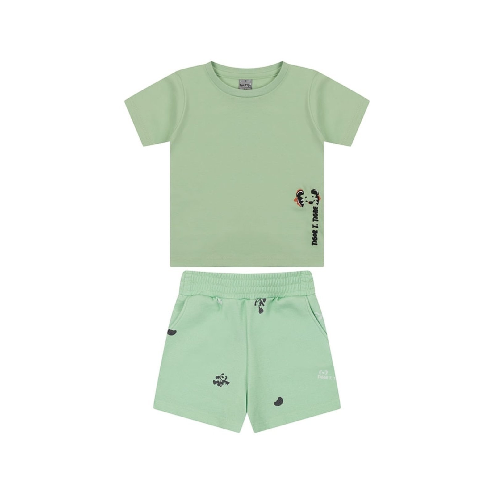 Infantil - Conjunto Curto Masculino Tigor T. Tigre