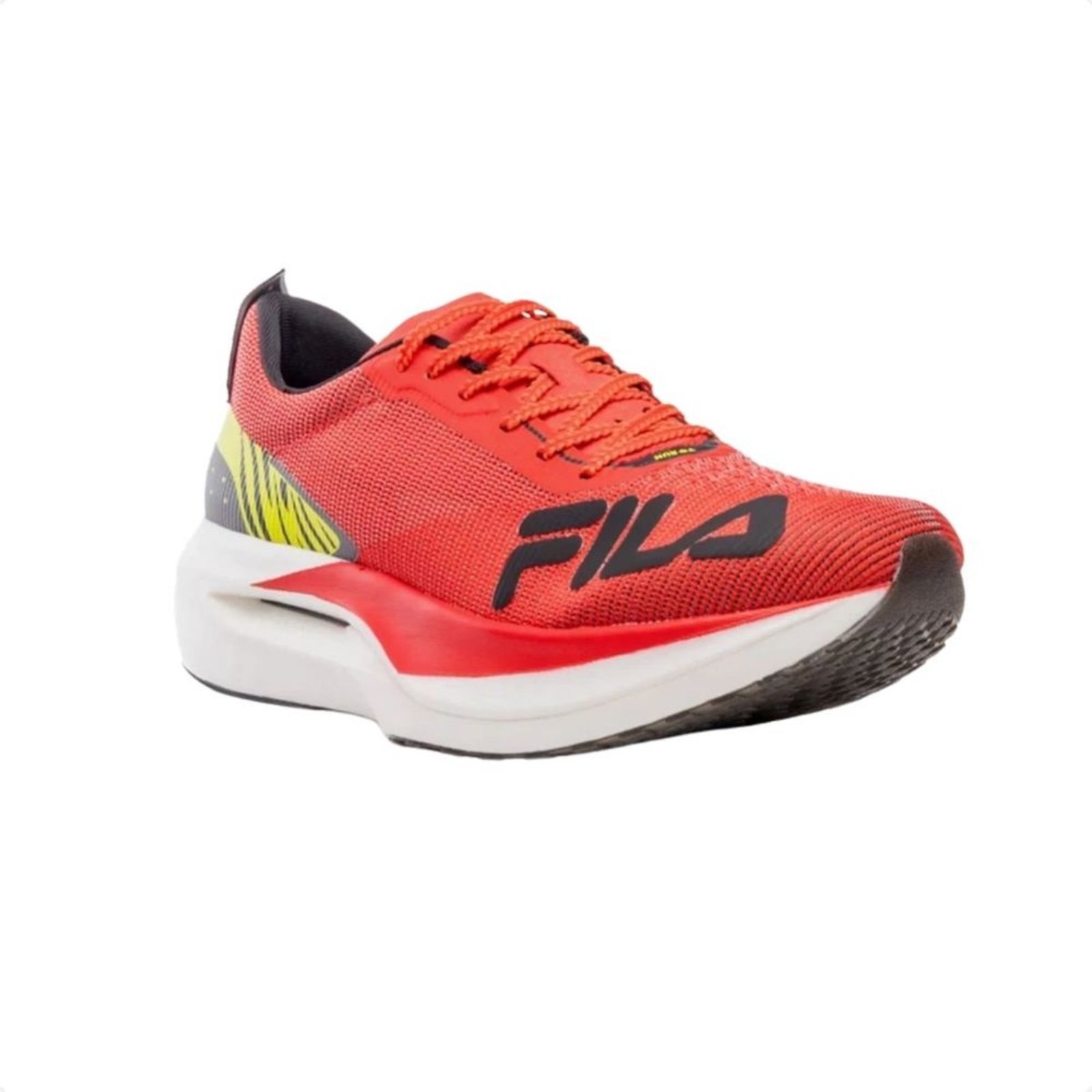 Vista 3 Tênis Running Feminino Fila Carbon 3 Laranja laranja carbon Fila laranja carbon