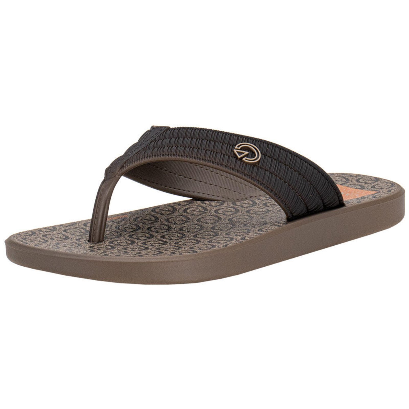 Vista 3 Infantil - Chinelo Montreal Cartago 12515 3292515 café CARTAGO café