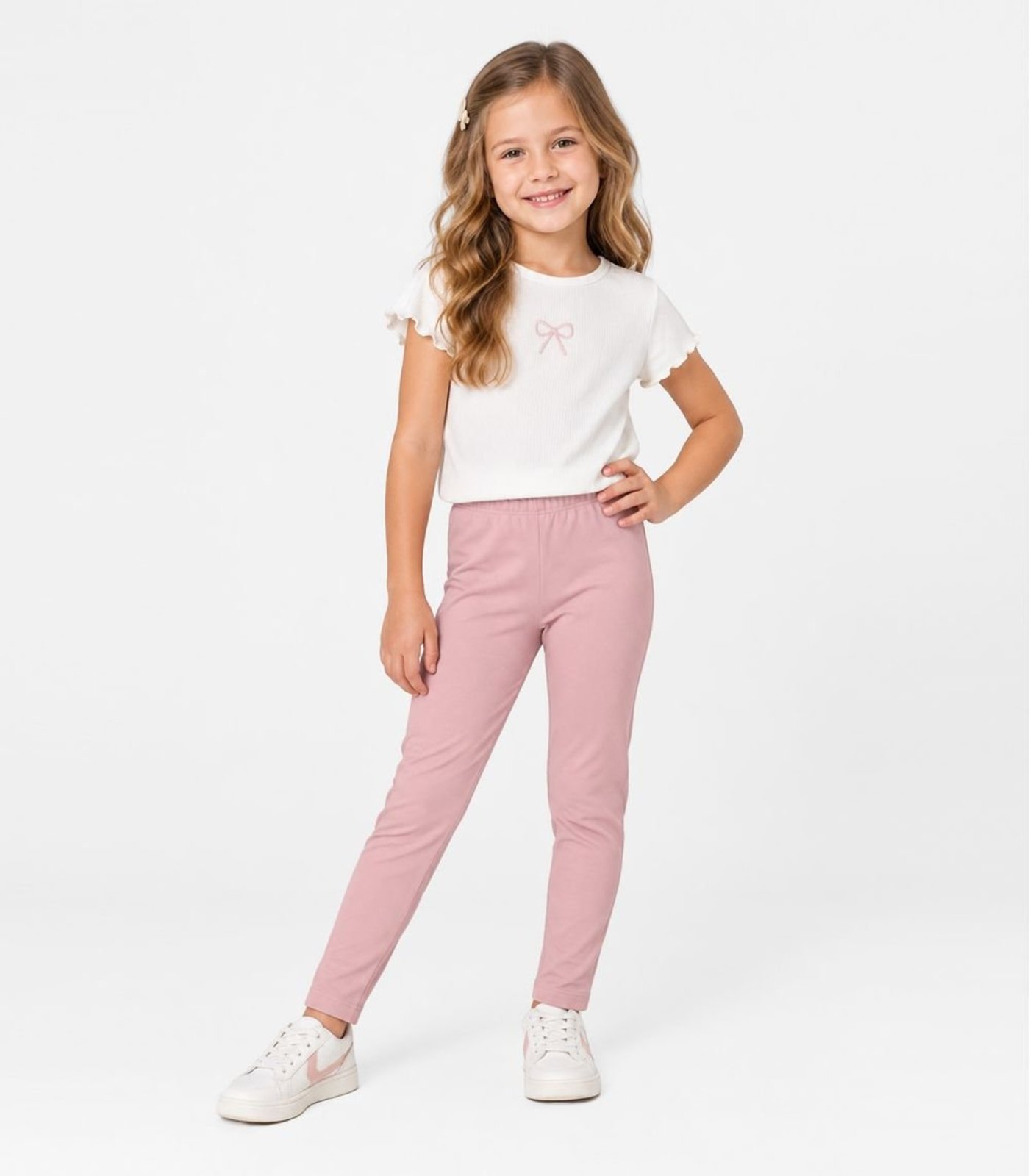 Legging em Suedine Select Rosa
