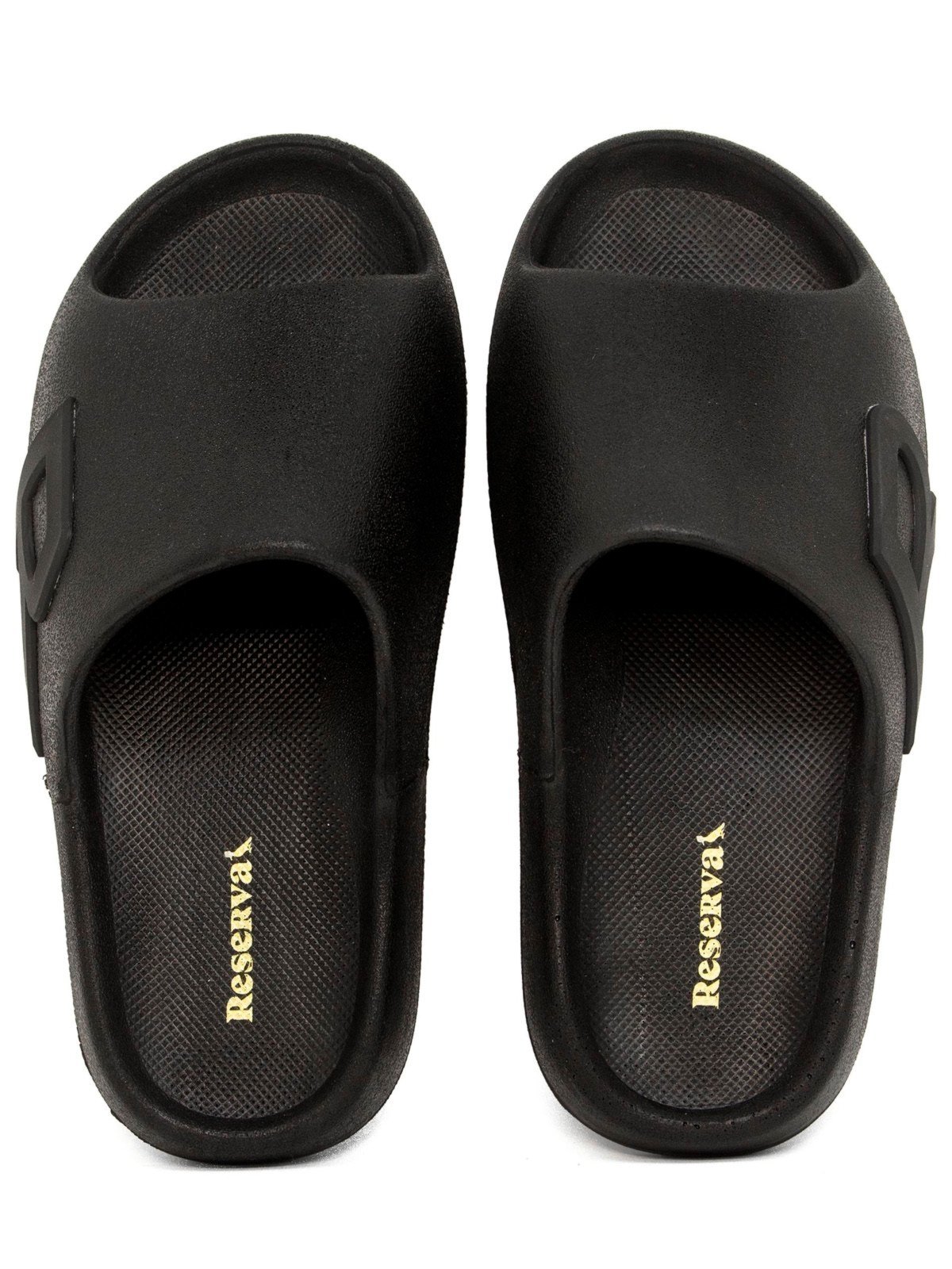 Sandália Masculina Reserva Go Slide Type R Casual RSV Confortável Preto