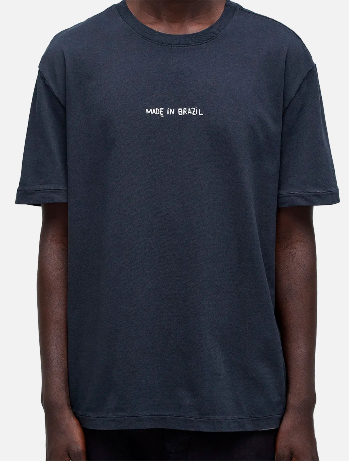 Camiseta Osklen Oversized Made In Brazil Preta