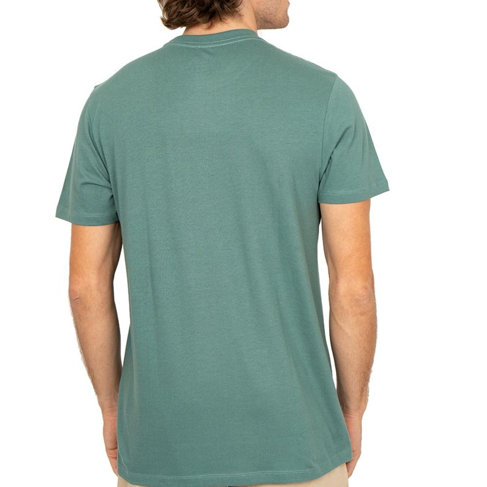 Camiseta Quiksilver Embroidery SM26 Masculina Verde