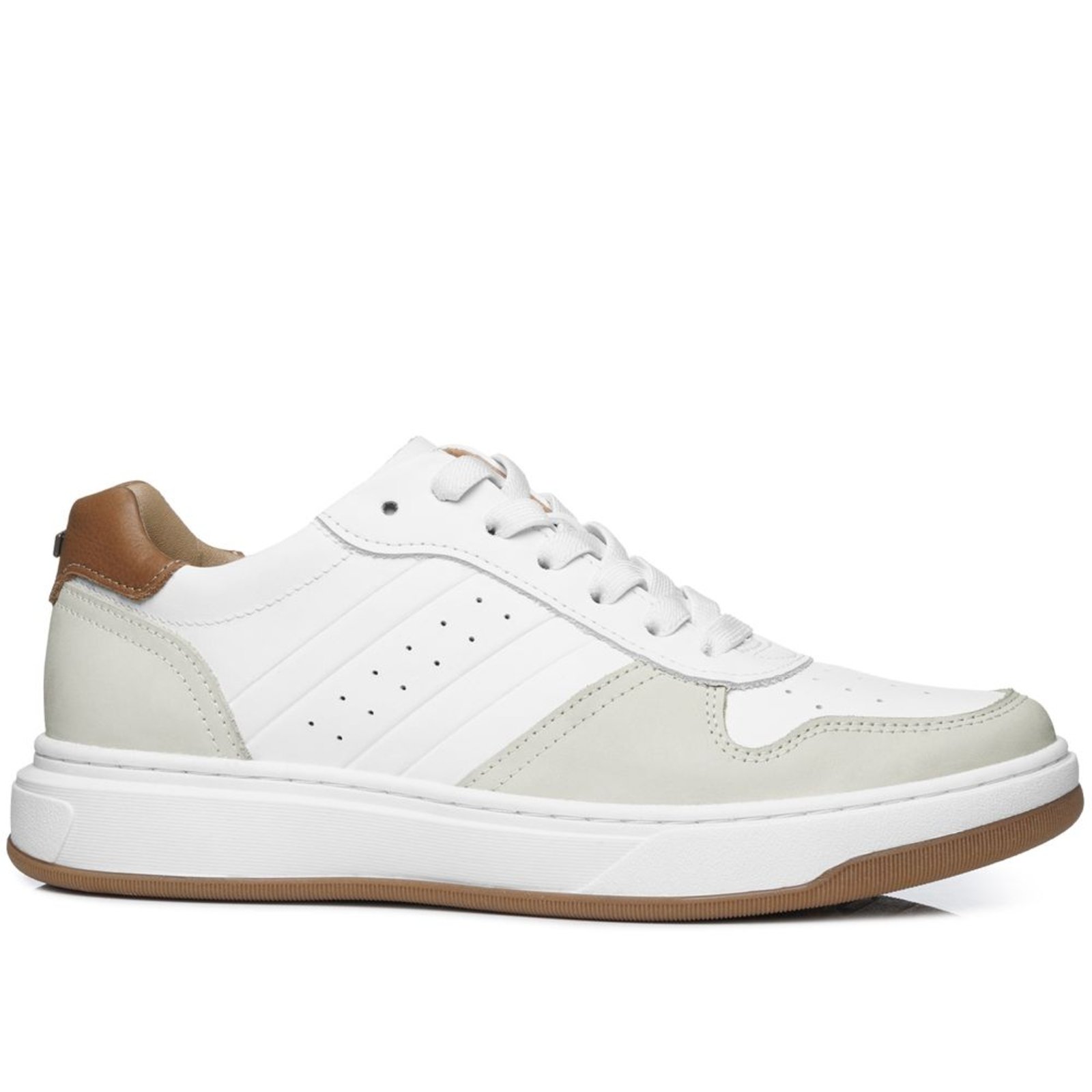 Tênis Casual Pegada Masculino em Couro Branco 111721-01 Tênis Casual Pegada Masculino em Couro Branco 111721-01 40