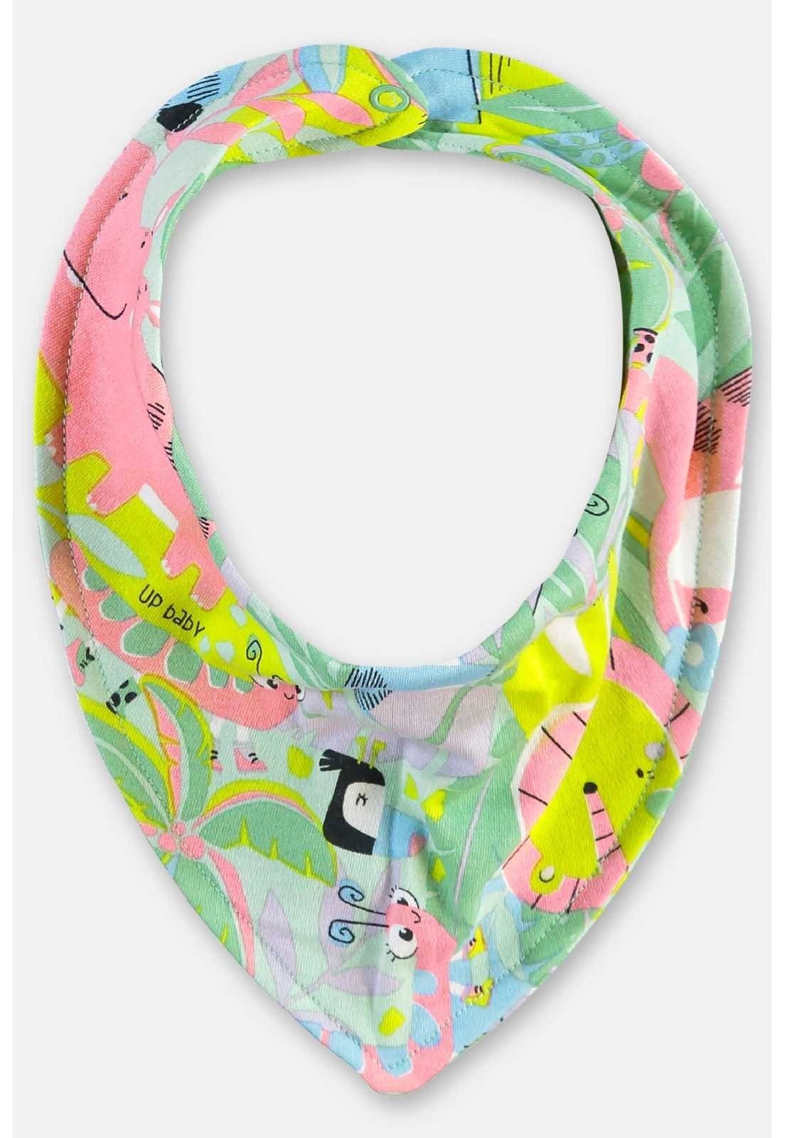Infantil - Babador em Suedine para Menina Up Baby Verde