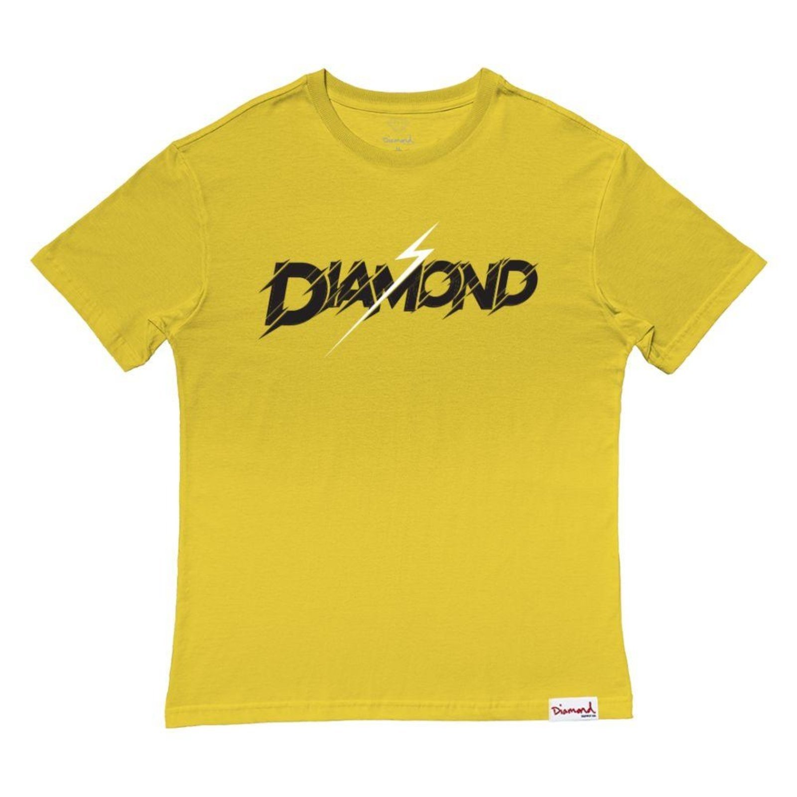 Camiseta Diamond Flash Tee Masculina Amarelo