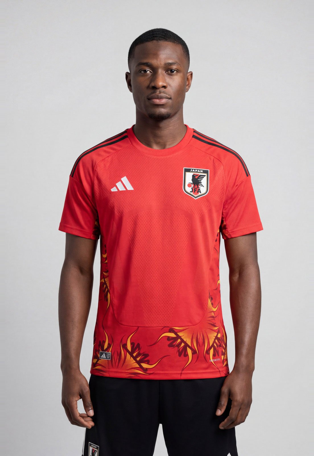 Vista 2 Camiseta Goleiro Masculina adidas Performance Manga Longa Vermelha vermelho adidas performance vermelho