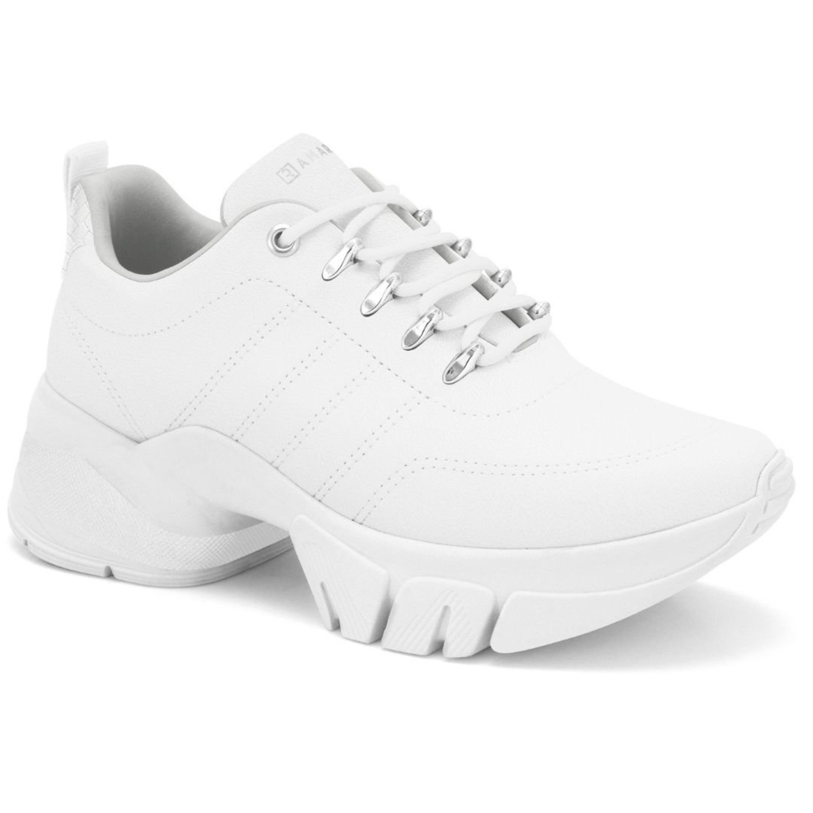 Tênis Feminino Robusto Bipartido Branco Ramarim 2480103-8