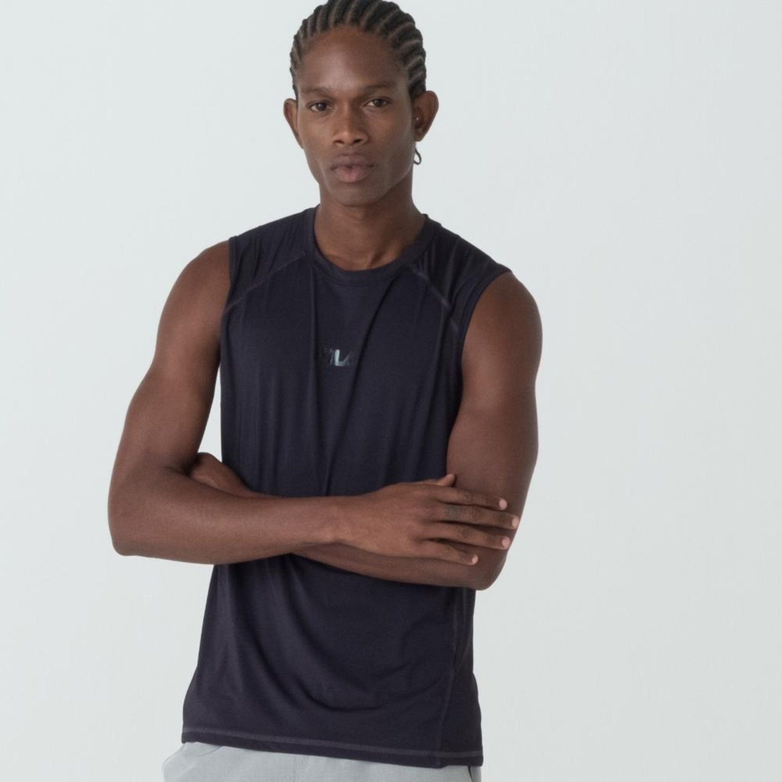 Camiseta Sem Manga Fila Performa Eco Masculina Incolor