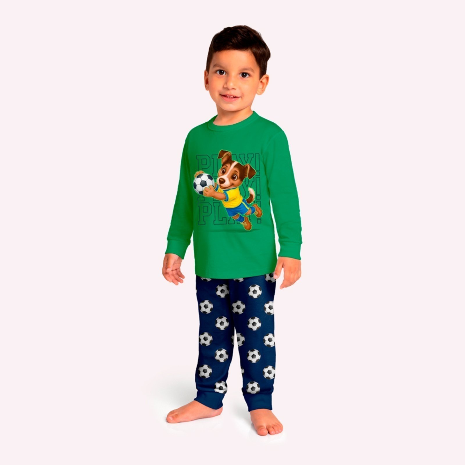 Pijama Menino Copa do Mundo Kyly