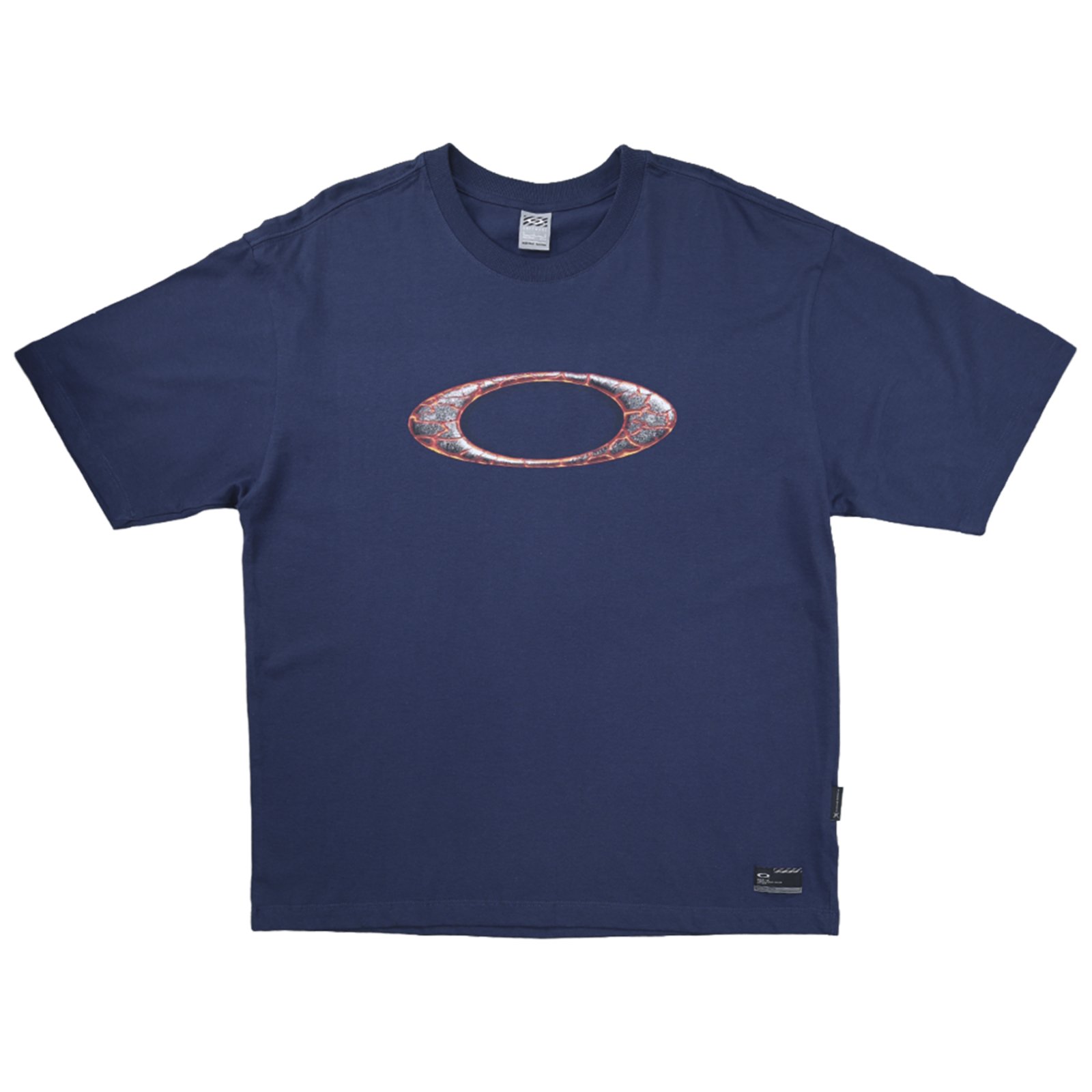Camiseta Oakley Ellipse Magma SS Tee - Dark Blue